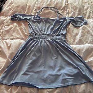 Blue express sundress size medium